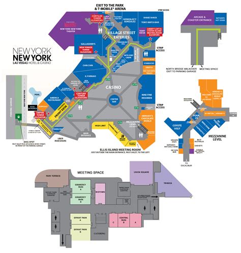 Casino New York Pershing Mapa