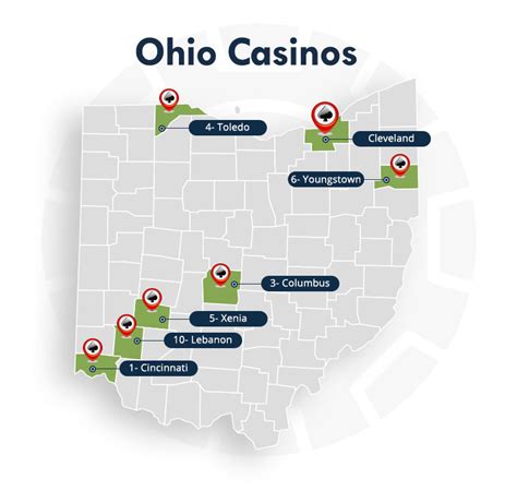 Casino Ohio Mapa