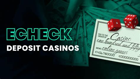 Casino Online Echeck
