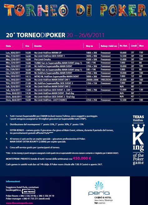 Casino Perla Torneo De Poker