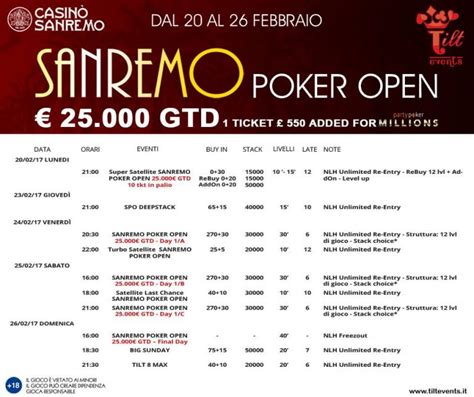 Casino San Remo Poker