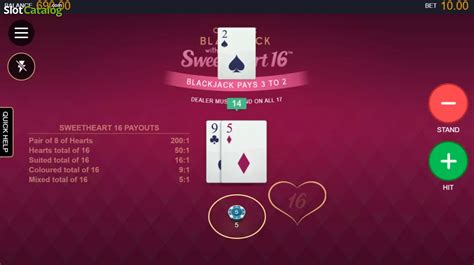 Classic Blackjack With Sweetheart 16 Slot Gratis