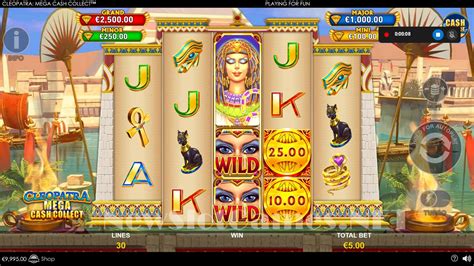 Cleopatra Mega Cash Collect Slot - Play Online