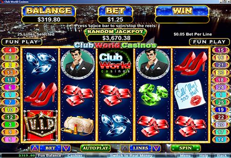 Club World Casino Slots Livres