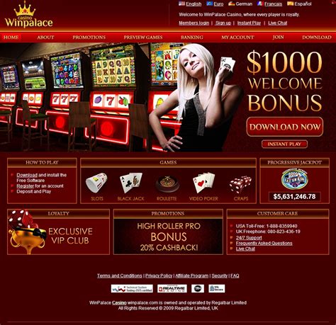 Codigo De Bonus Winpalace Casino Euro