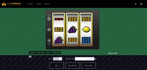 Coinroyale Casino Bolivia