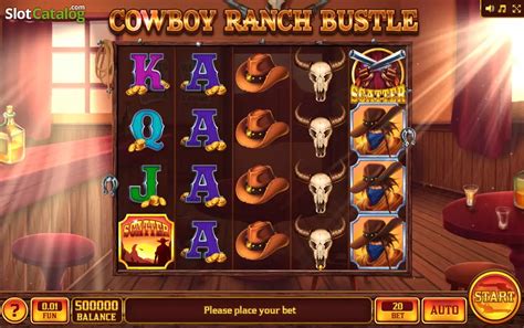 Cowboy Ranch Bustle Blaze