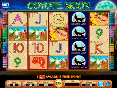 Coyote Lua De Slots Gratis