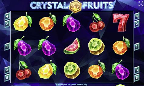 Crystal Fruits Pokerstars