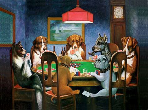 Cuadro De Perros Jugando Poker Precio