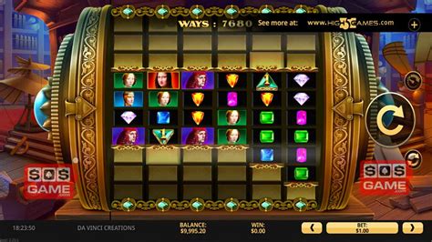 Da Vinci Creations Slot Gratis