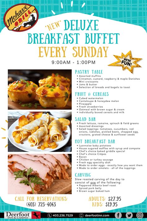 Deerfoot Casino Buffet Brunch