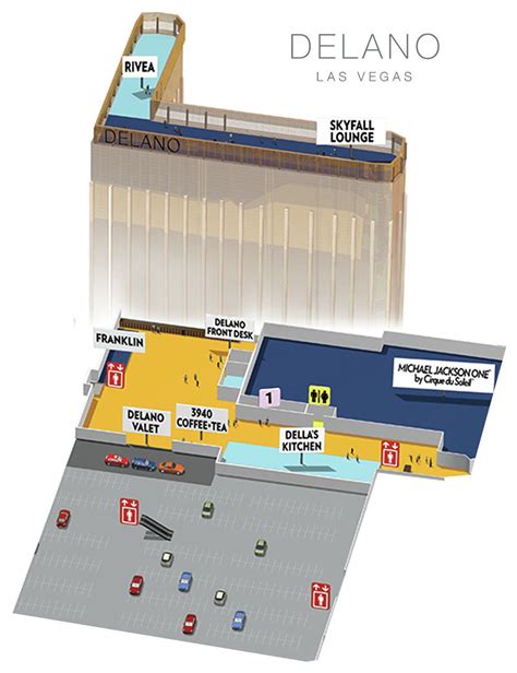 Delano Casino Mapa
