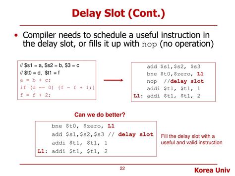 Delay Slot De Enchimento