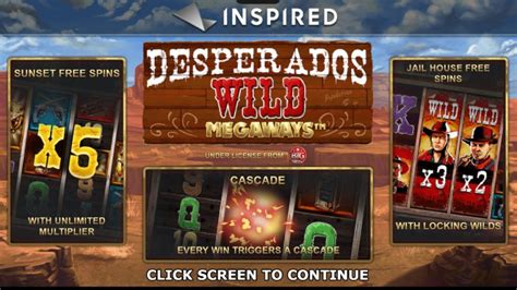Desperados Wild Megaways Bet365