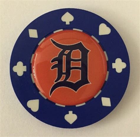 Detroit Tigers Fichas De Poker