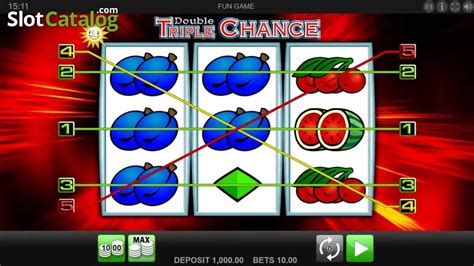 Double Triple Chance Slot Gratis