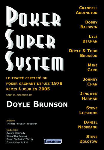 Doyle Brunson Livre De Poker Super Sistema