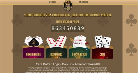 E Mail Alternatif Poker 88