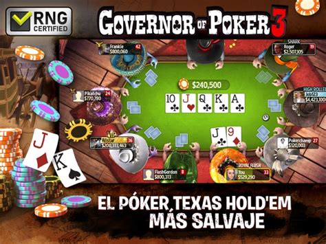 El Juego Governador Del Poker 3