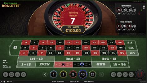 European Roulette 2d Advanced Betsson