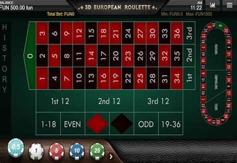 European Roulette 3d Advanced Brabet