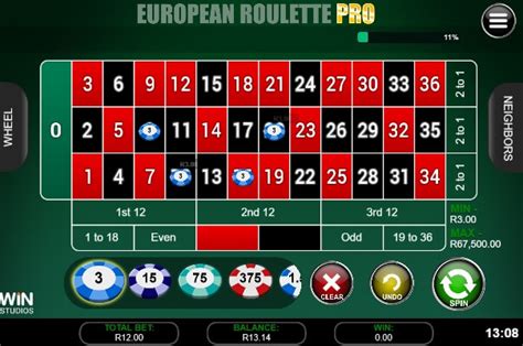 European Roulette Pro Sportingbet