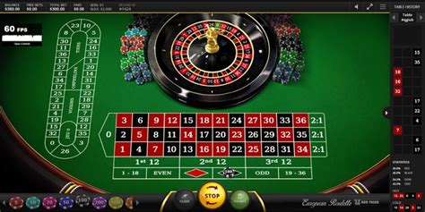 European Roulette Red Tiger Bet365