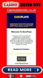 Europlays Casino App