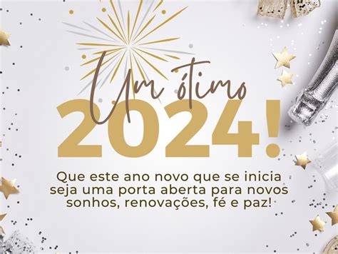 Feliz Ano Novo 2024 Recados Para Fb