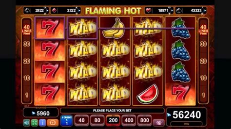 Flaming Quente Slots Gratis