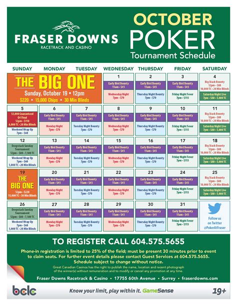 Fraser Downs Casino Sala De Poker