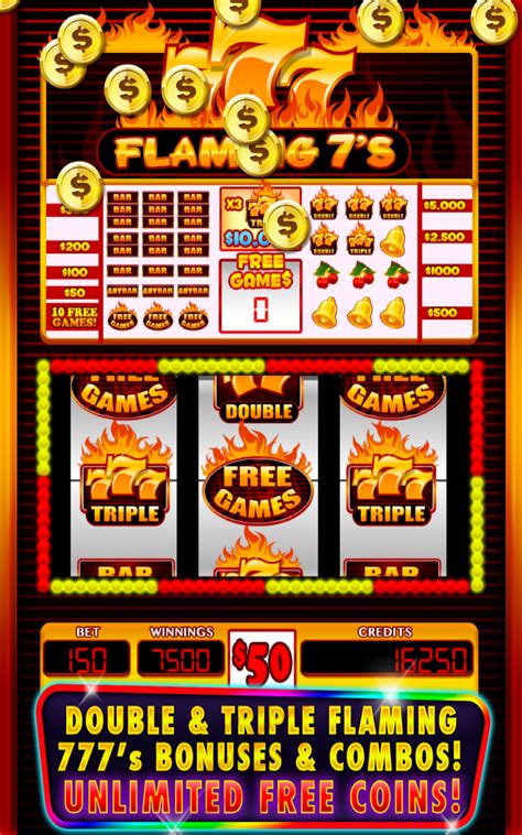 Free Casino Slots Flaming Caixas