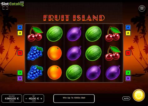 Fruit Island Slot Gratis