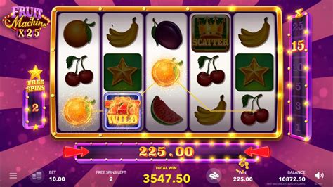 Fruit Machine X25 Novibet