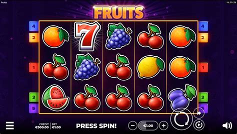Fruits Holle Games Pokerstars