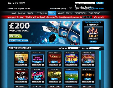 Gala Casino Finder