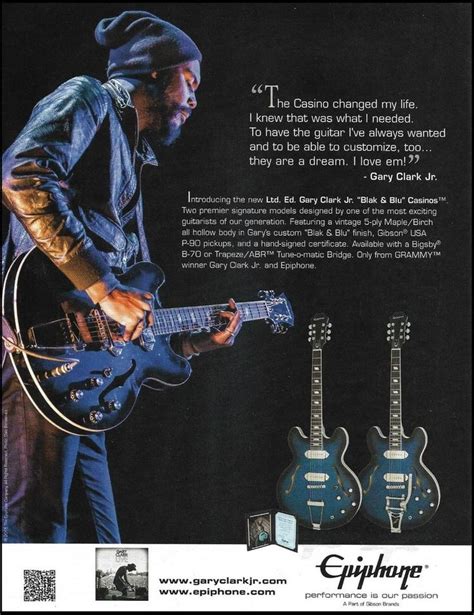 Gary Clark Jr Epiphone Casino Elitista