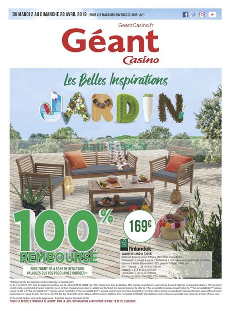 Geant Casino Catalogo Jardin