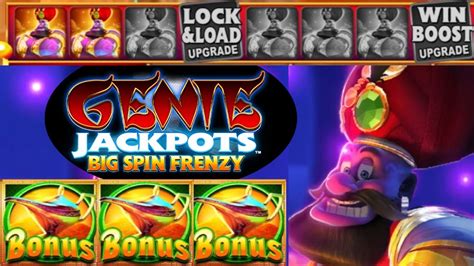 Genie Jackpots Big Spin Frenzy Bwin