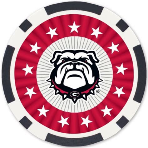 Georgia Bulldog Fichas De Poker