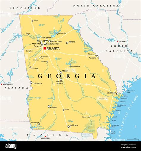 Georgia Estados Unidos Casino Mapa