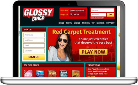 Glossy Bingo Casino Login