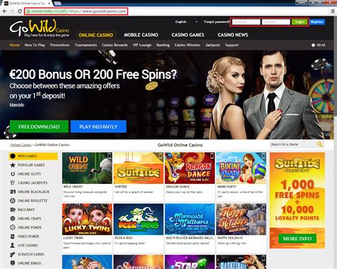 Go Wild Casino Login