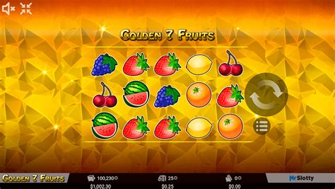 Golden 7 Fruits Slot - Play Online
