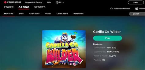 Gorilla Go Wilder Pokerstars