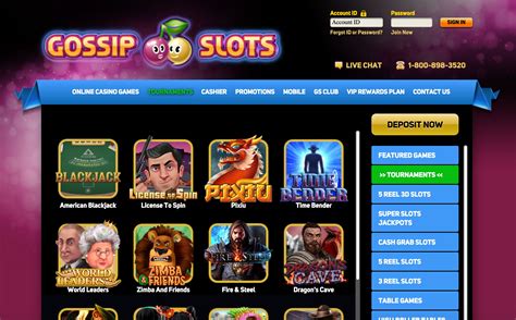 Gossip Slots Casino Apostas