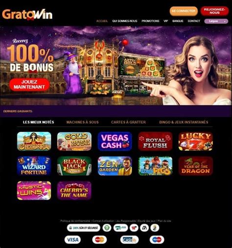 Gratowin Casino Mobile