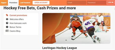 Hockey League Leovegas