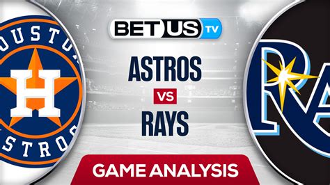 Houston Astros vs Tampa Bay Rays pronostico MLB